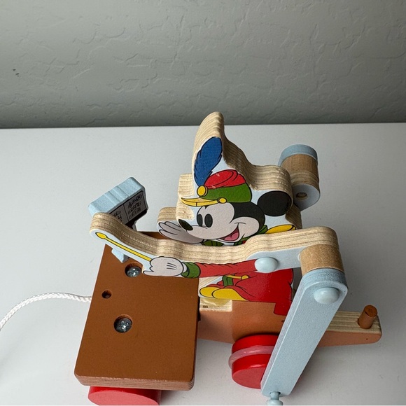 Disney Mickey and friends the band concert disney 100 decades wooden pull toy - Picture 4 of 16